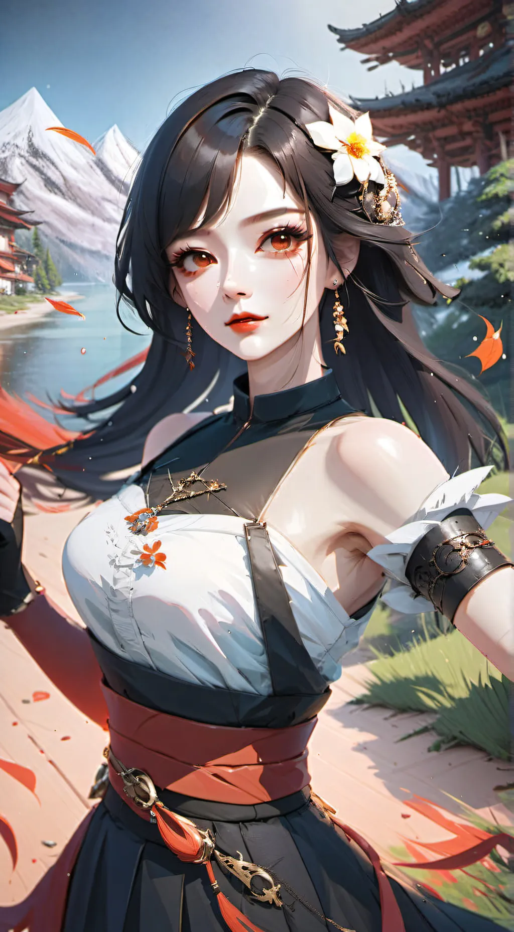 ai character: Jun kook gf background