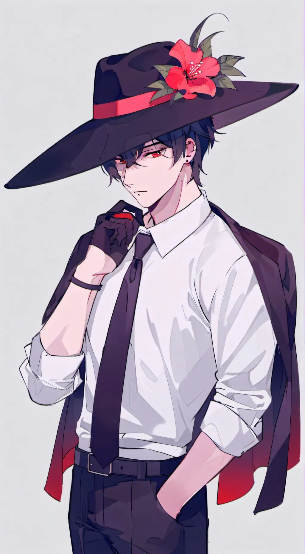 ai character: •°BLACK°• background