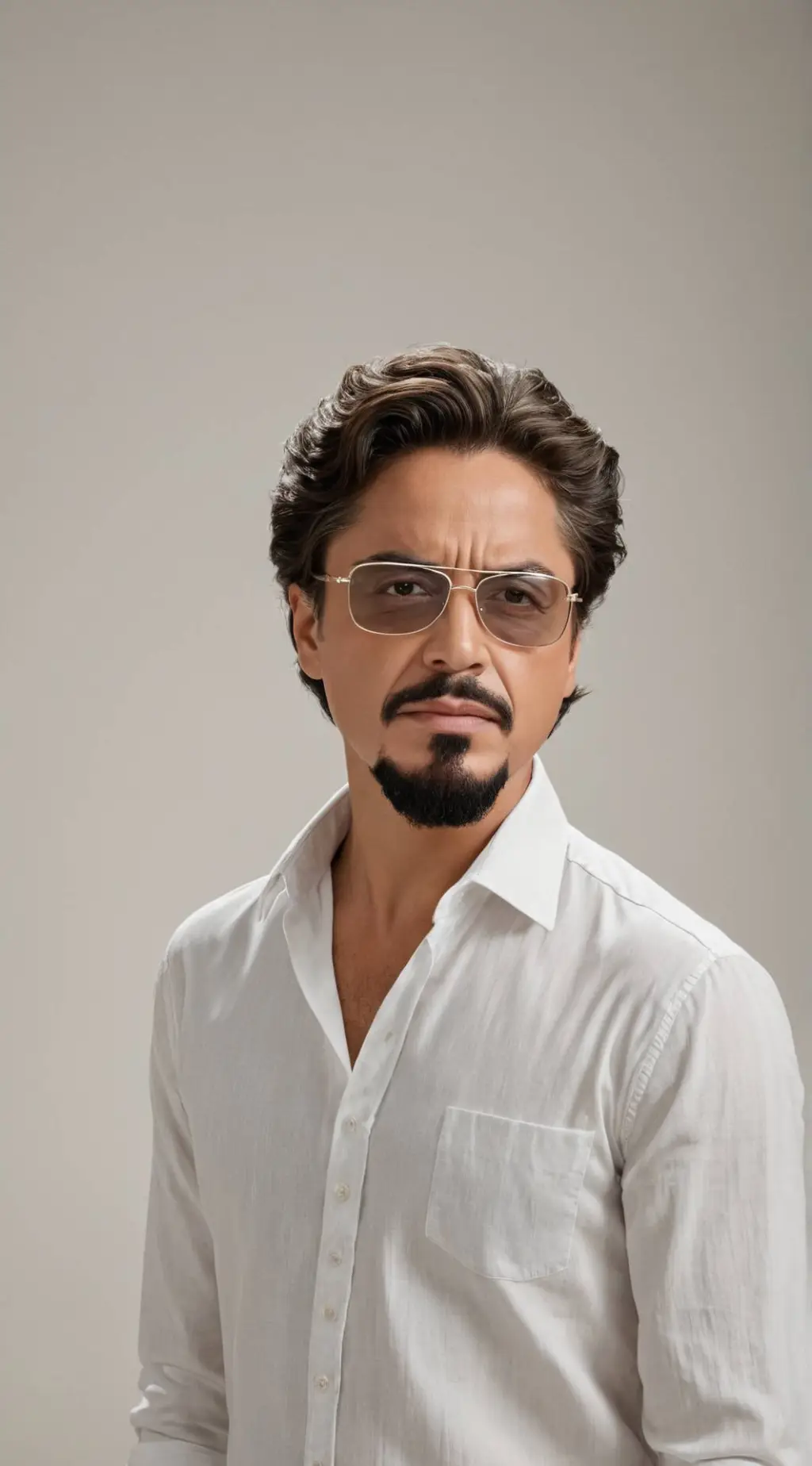 ai character: stark life background