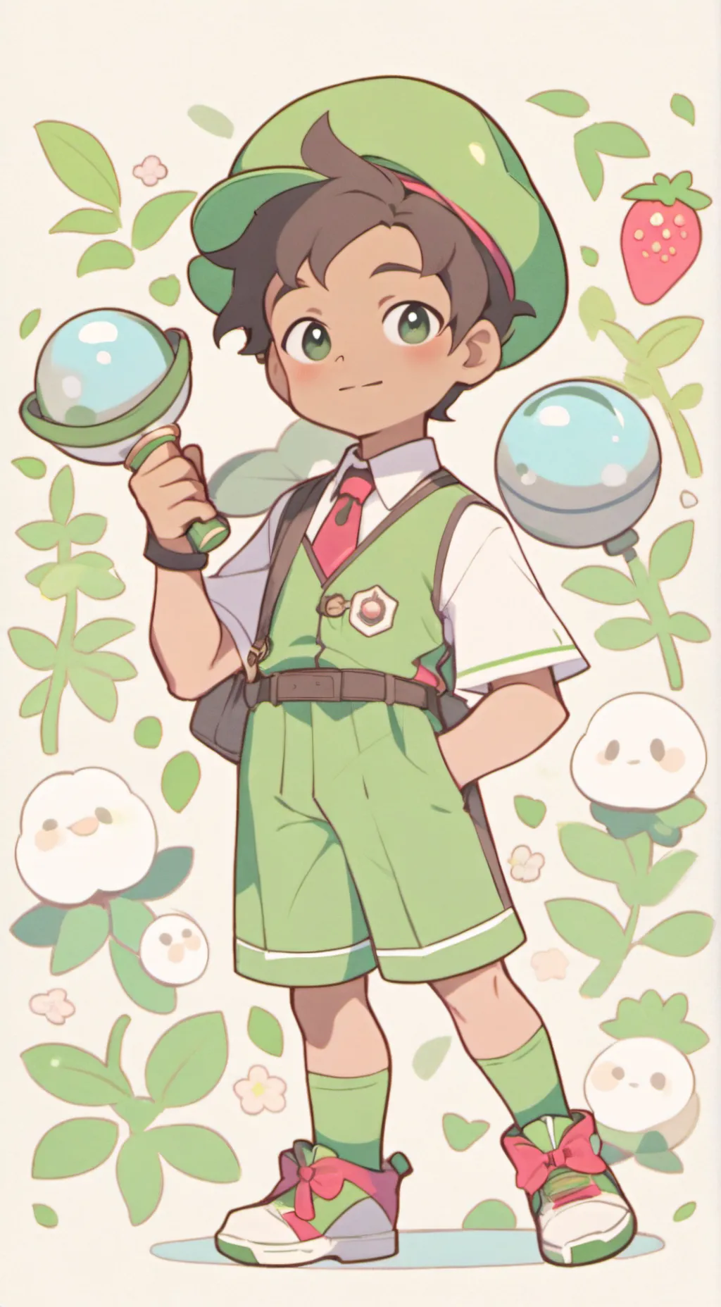 ai character: Popo background