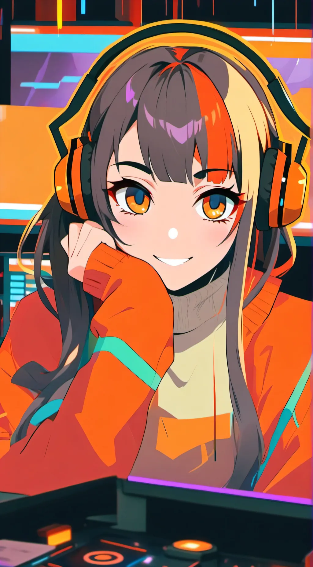 ai character: Mika background