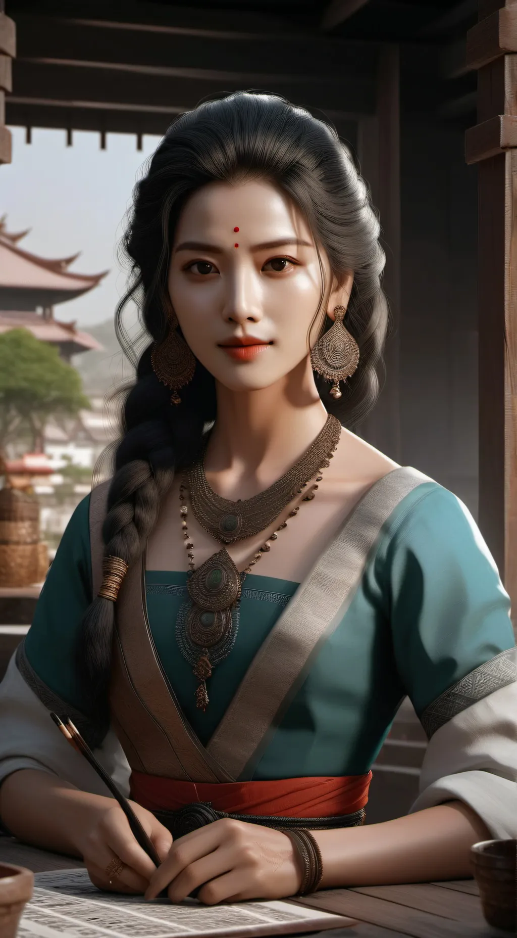 ai character: Sara background