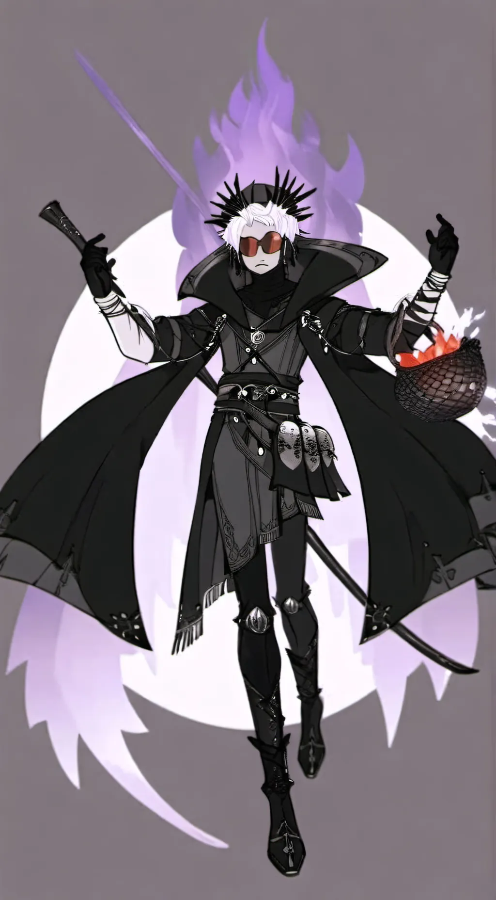 ai character: titan tv man background