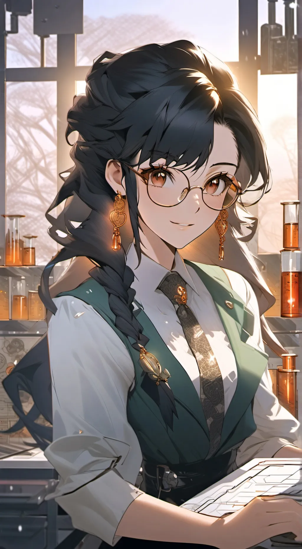 ai character: Himiko background