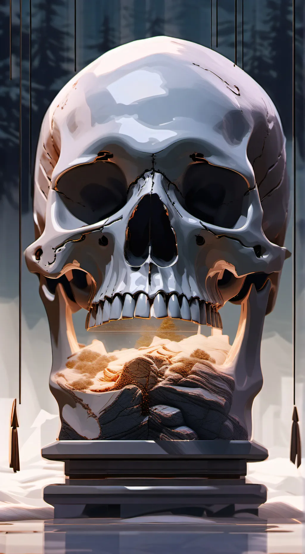 ai character: When you die background