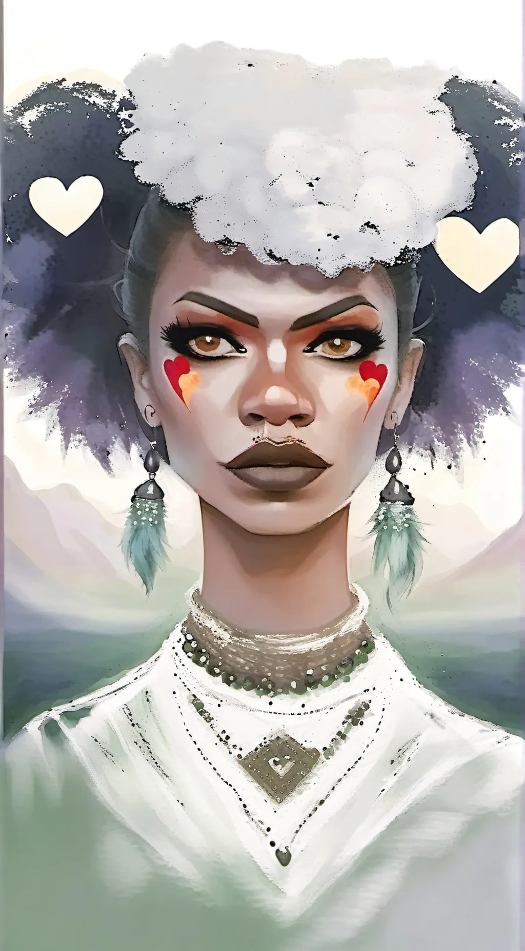 ai character: Megumi x Yuji background