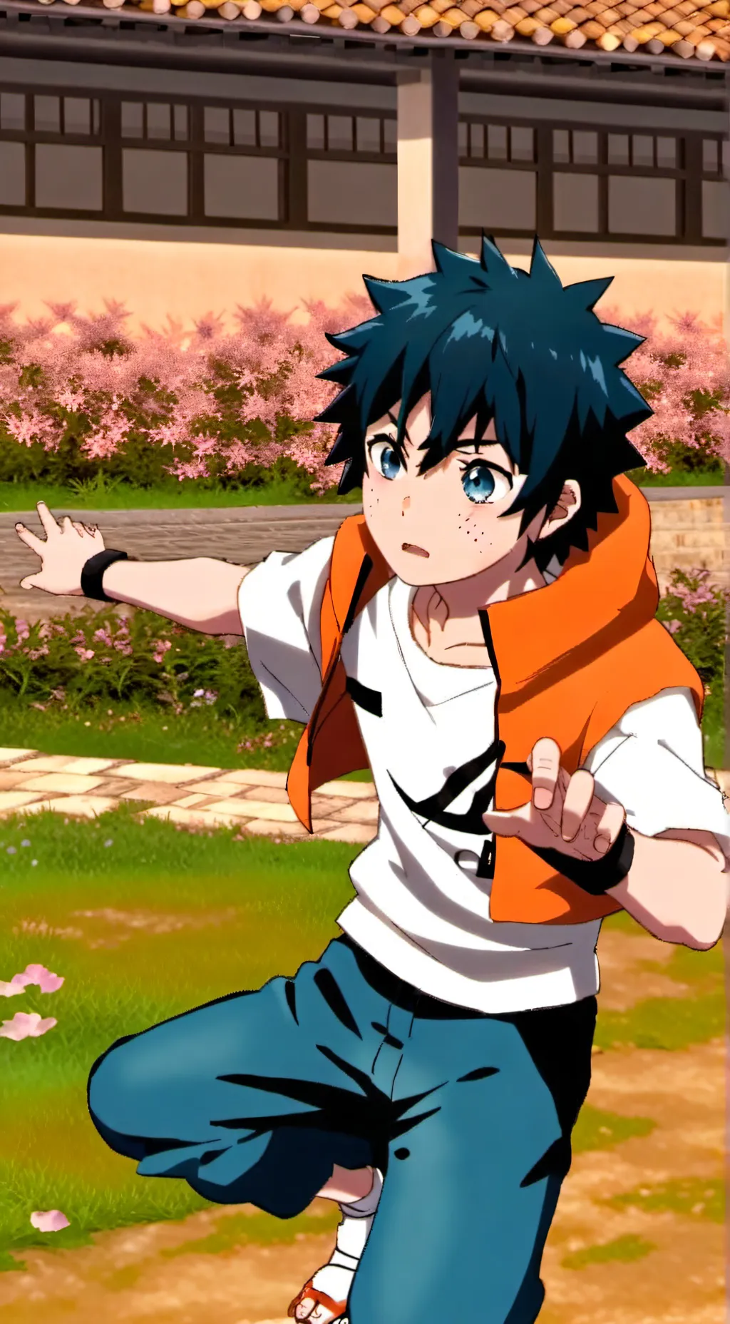 ai character: EDUARDO❤ background