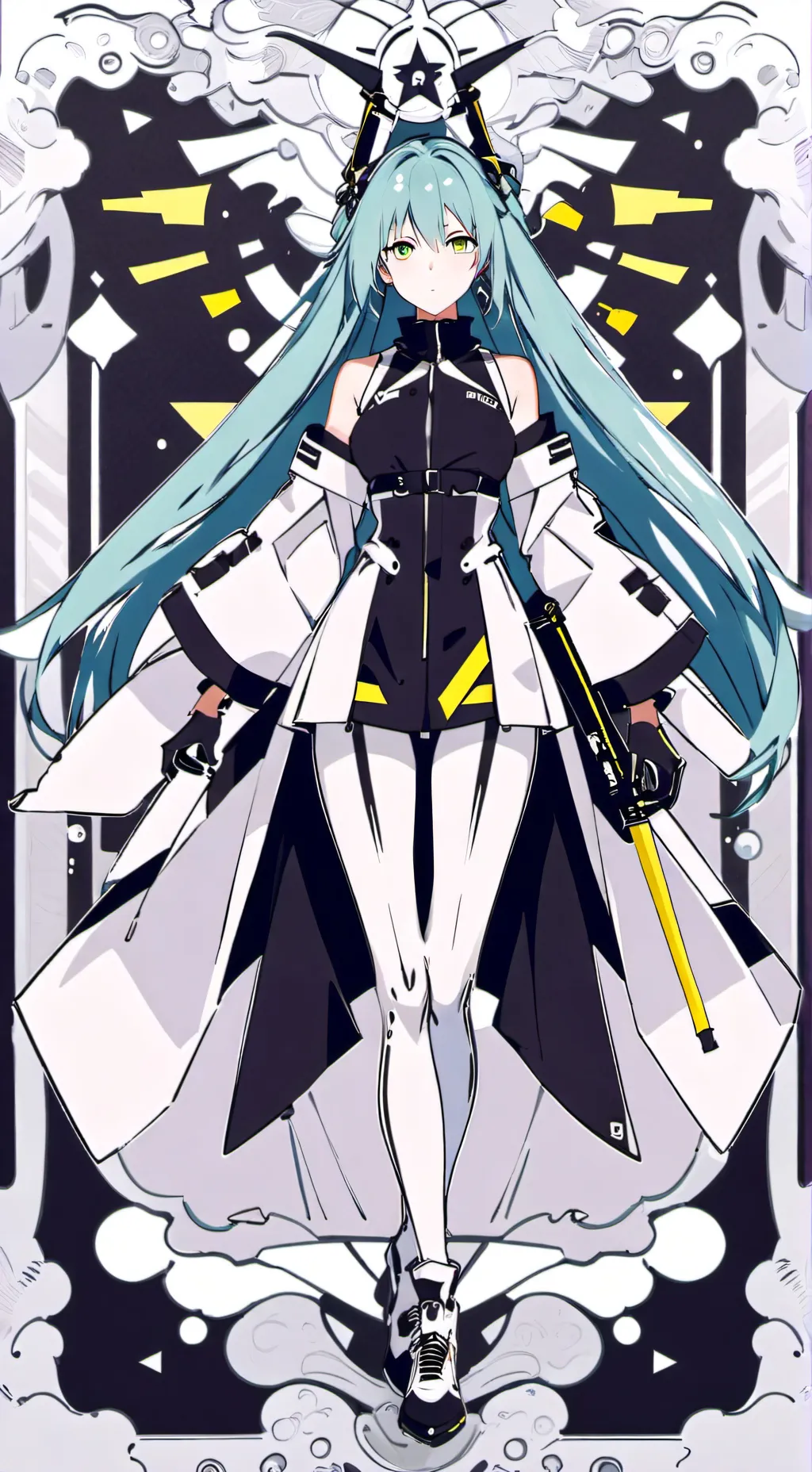 ai character: Xiphosurida background