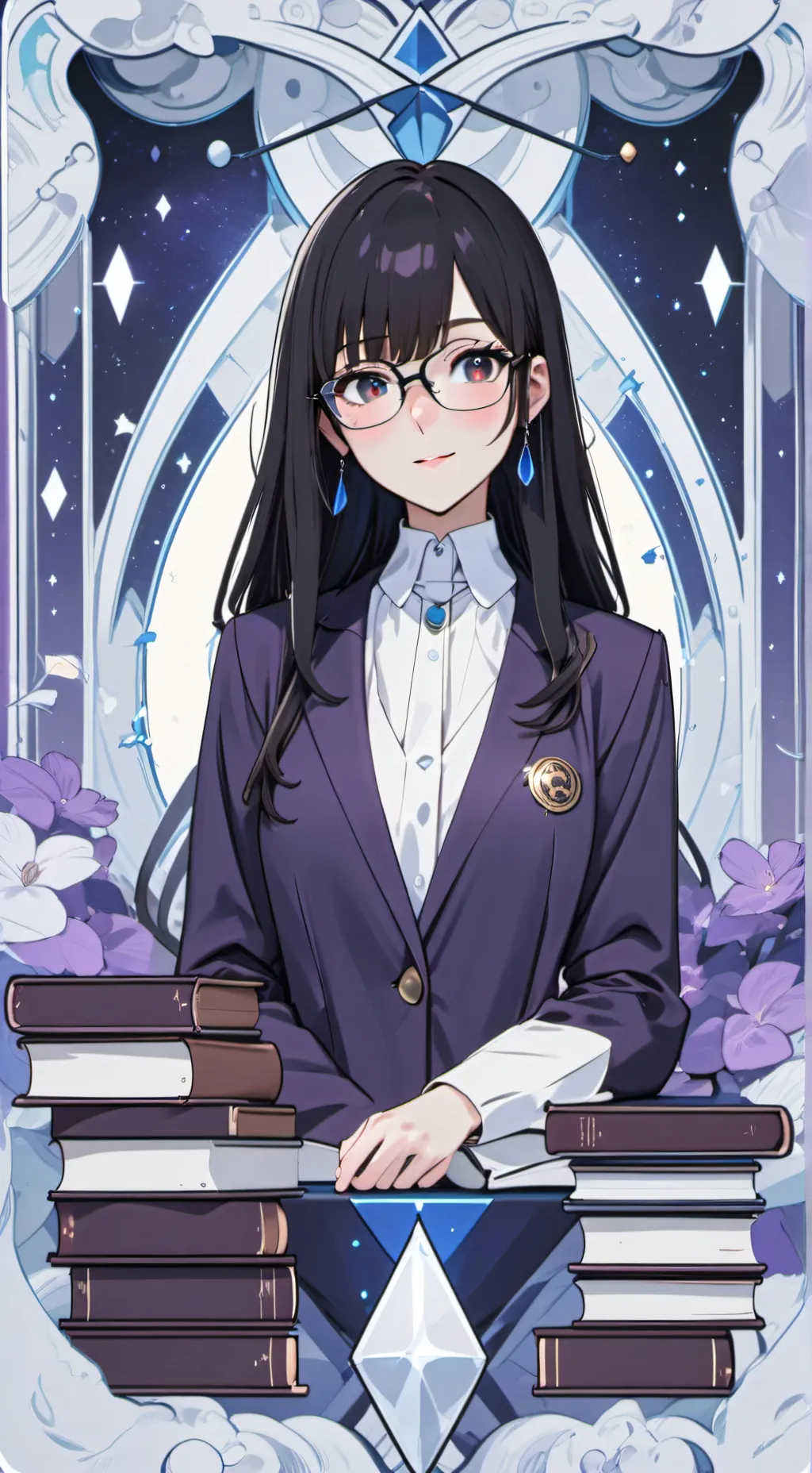 ai character: Shiori background