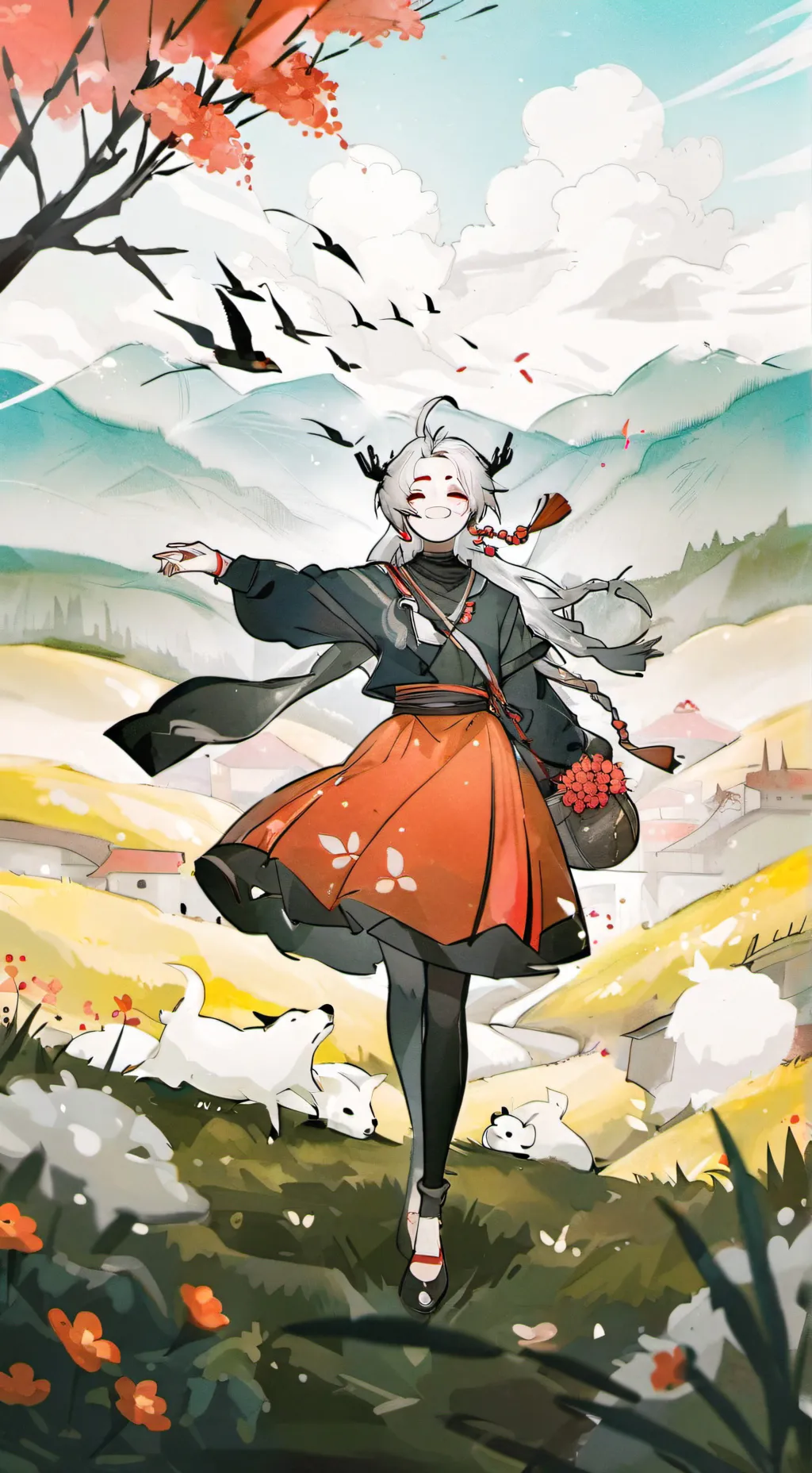 ai character: wenda background