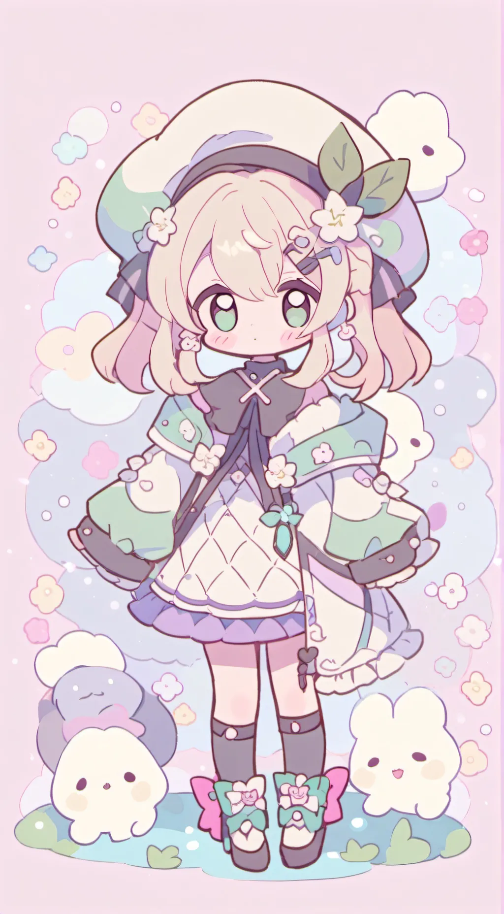 ai character: miraki background