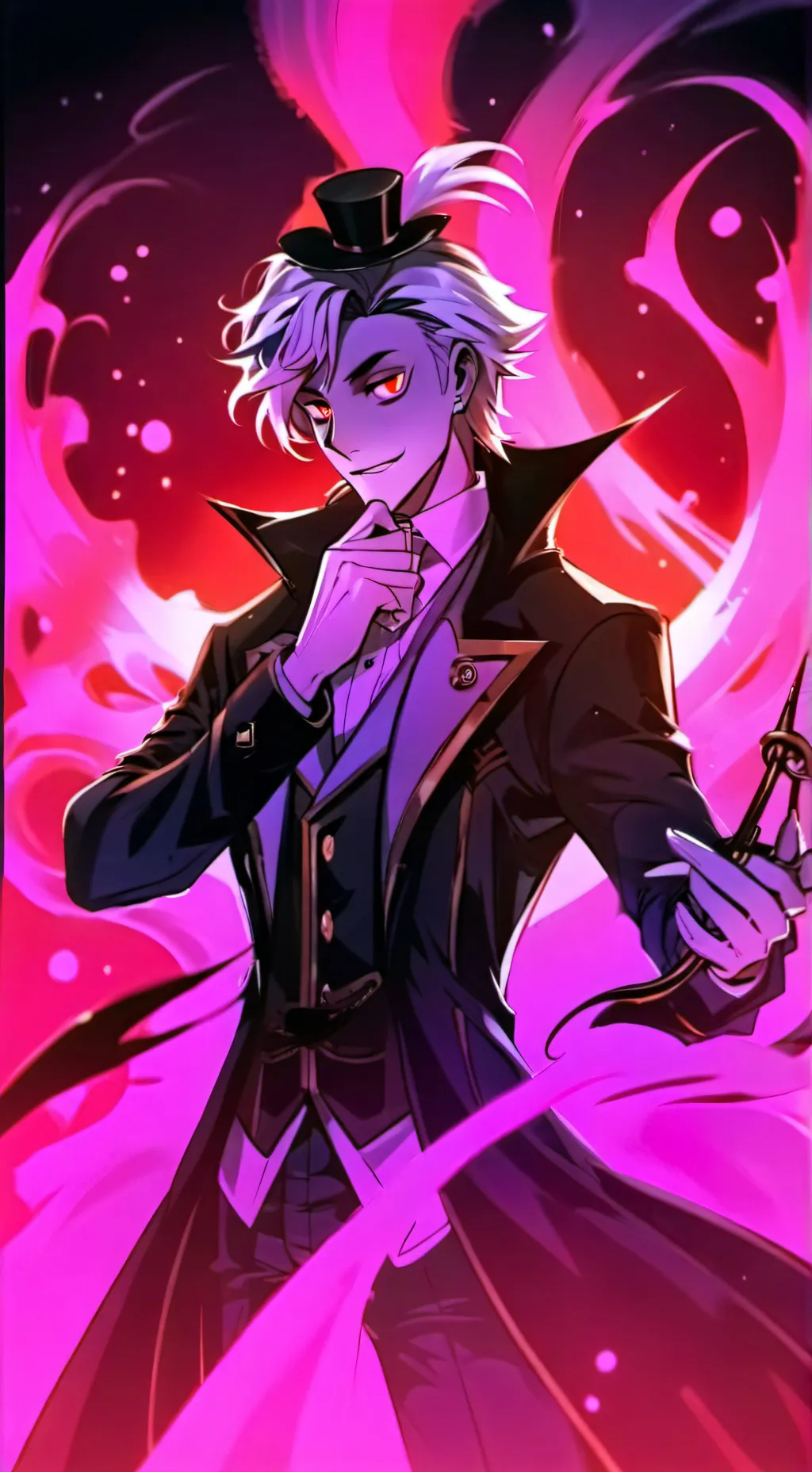 ai character: Alastors breakdown background