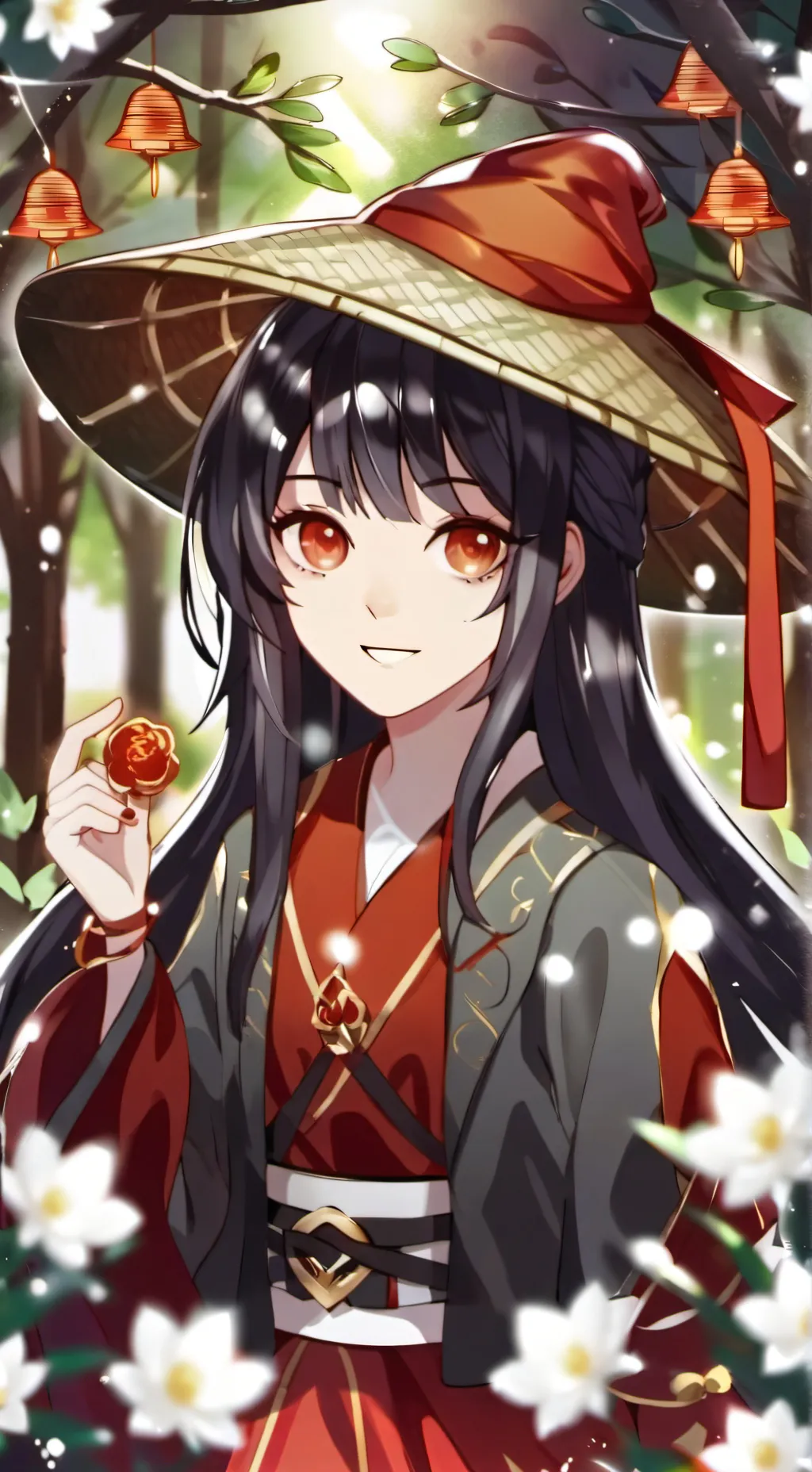 ai character: Lilly background