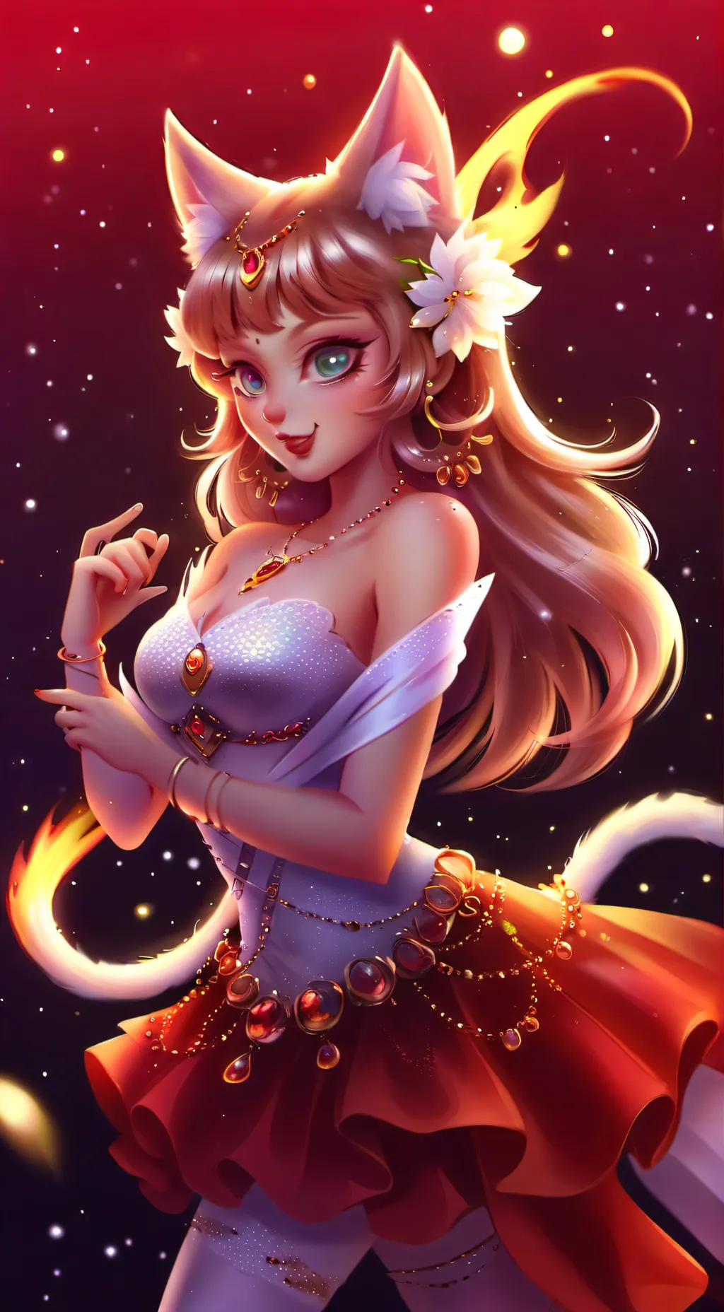 ai character: Talia  background