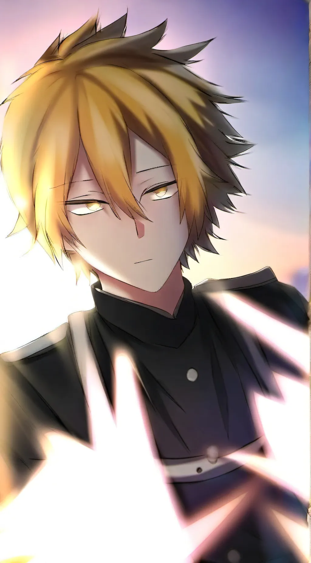 ai character: mha francais background