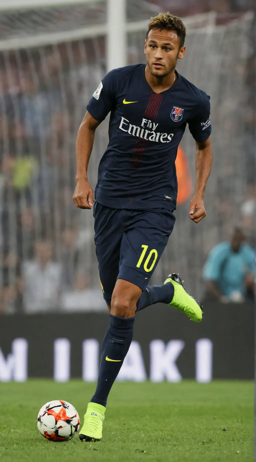 ai character: Neymar Santos Jr background