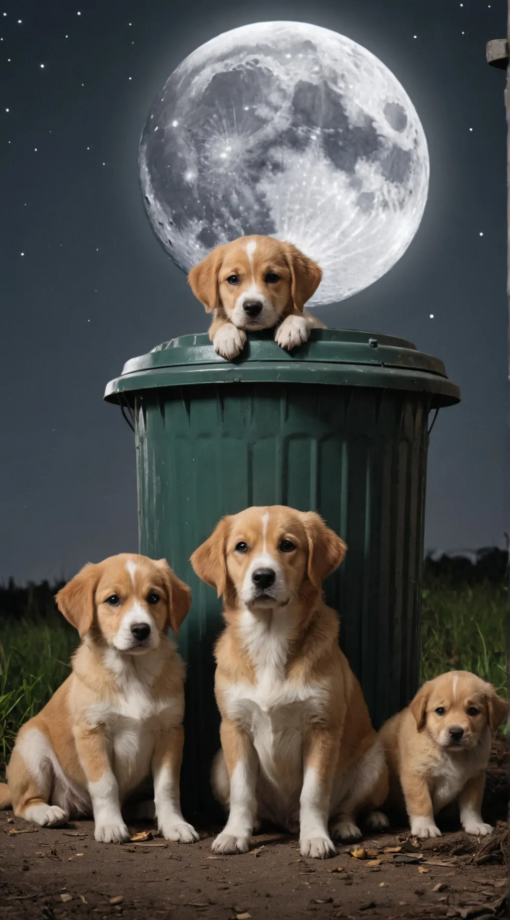 ai character: Ginger background