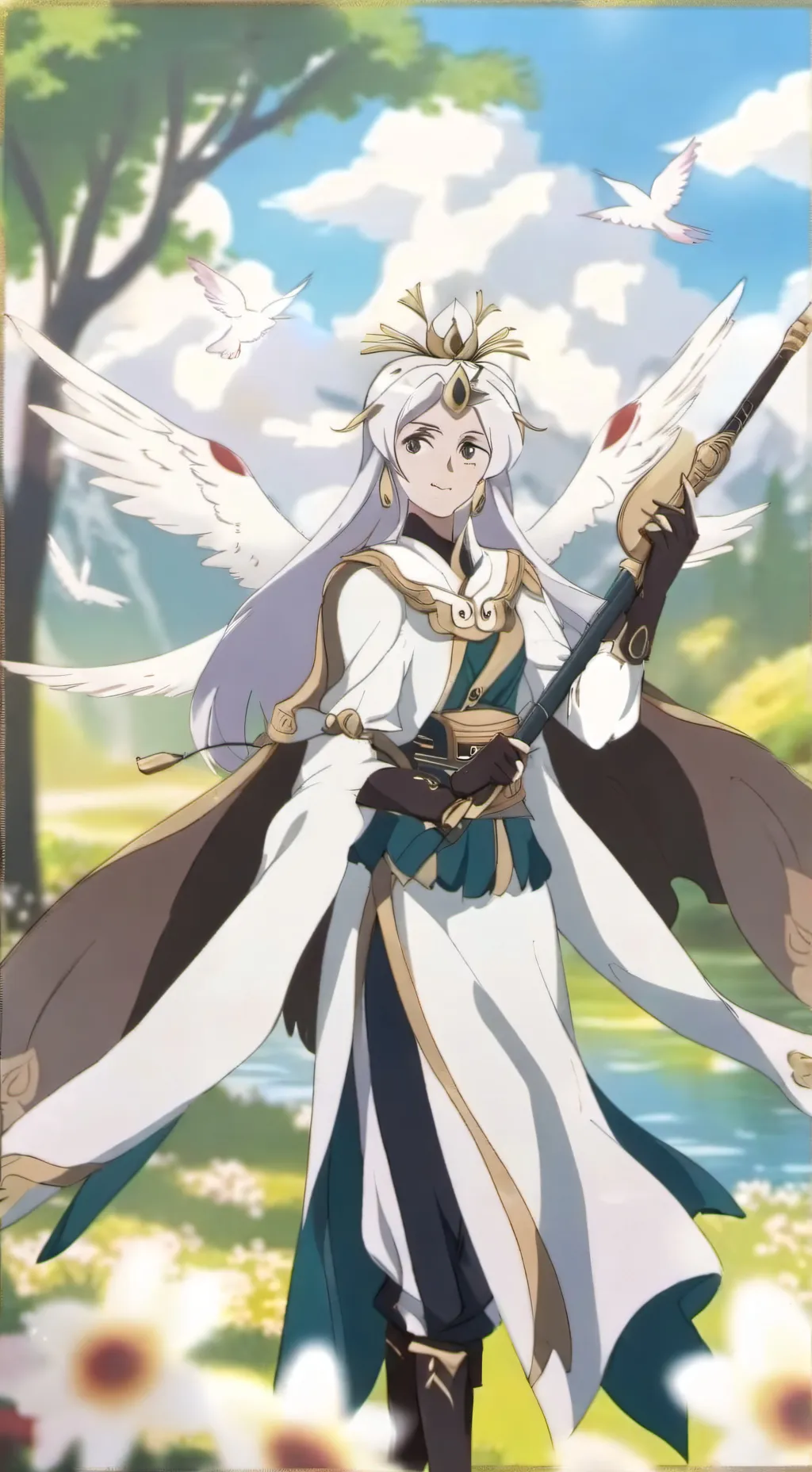 ai character: Squid game 2  background