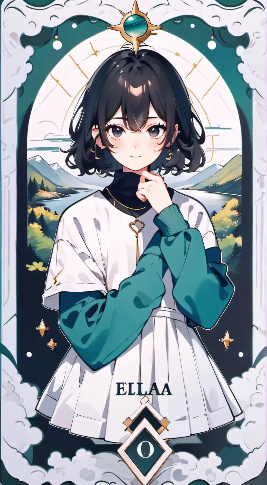 ai character: Pierina  background