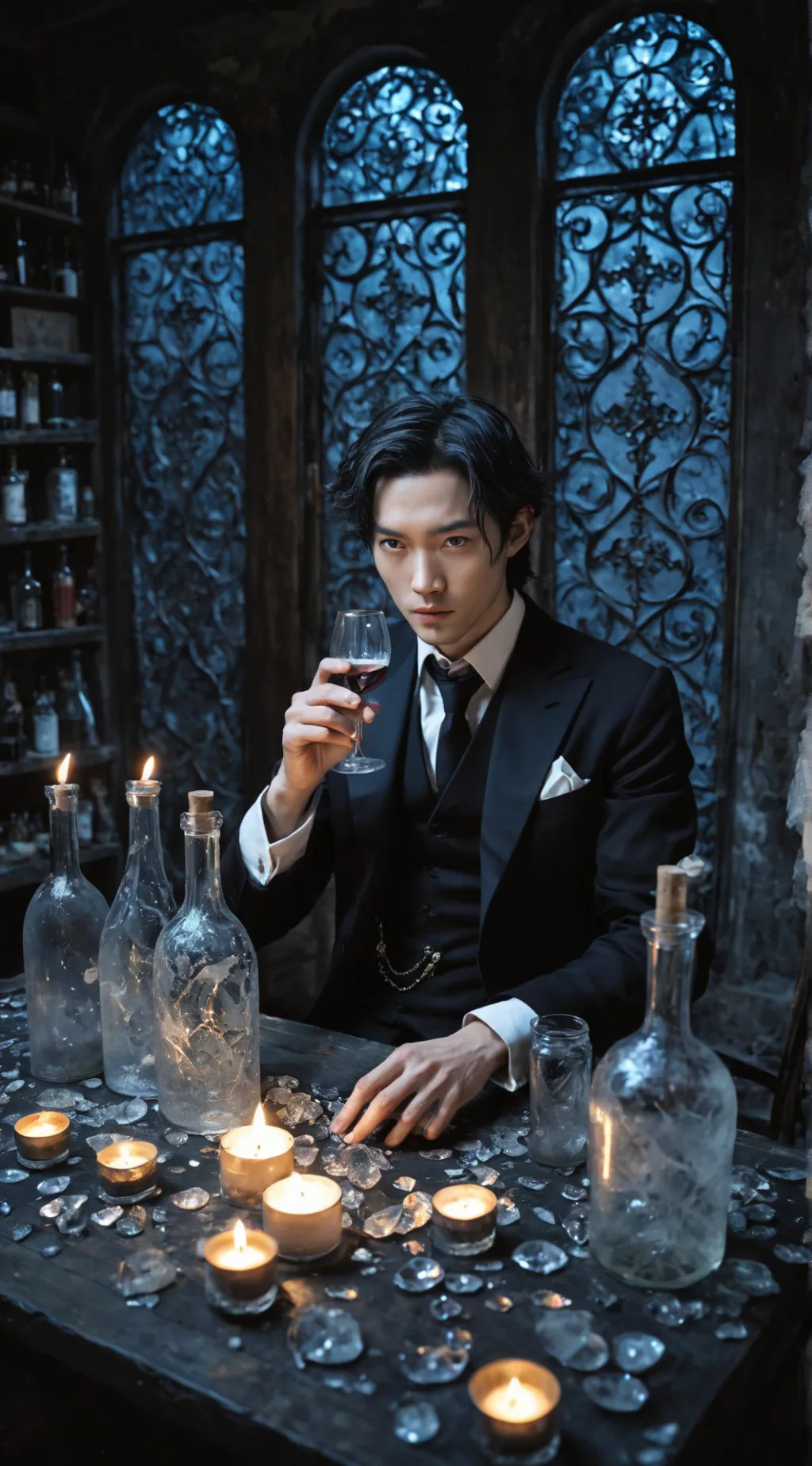 ai character: Vincent background