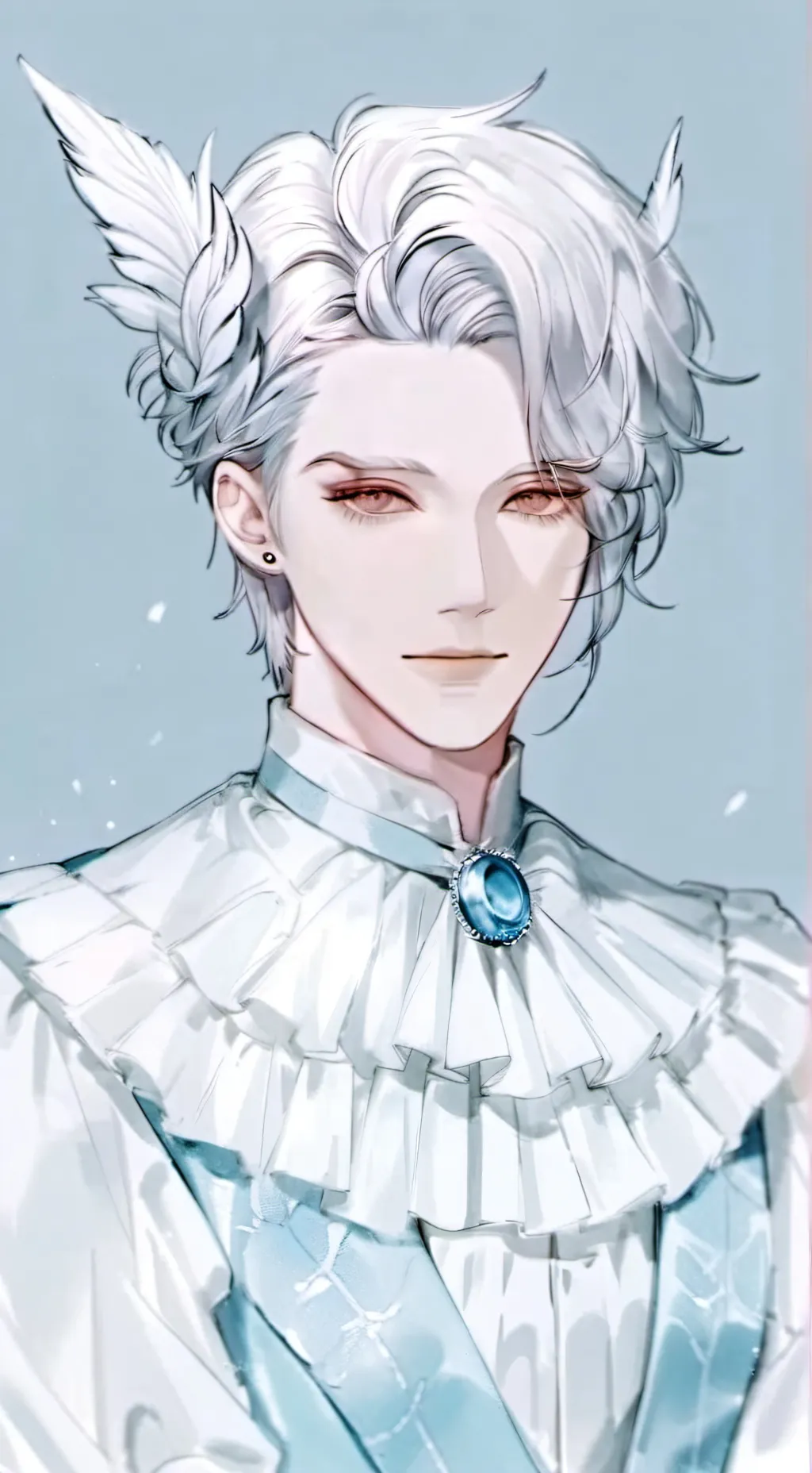 ai character: ✨snow✨ background