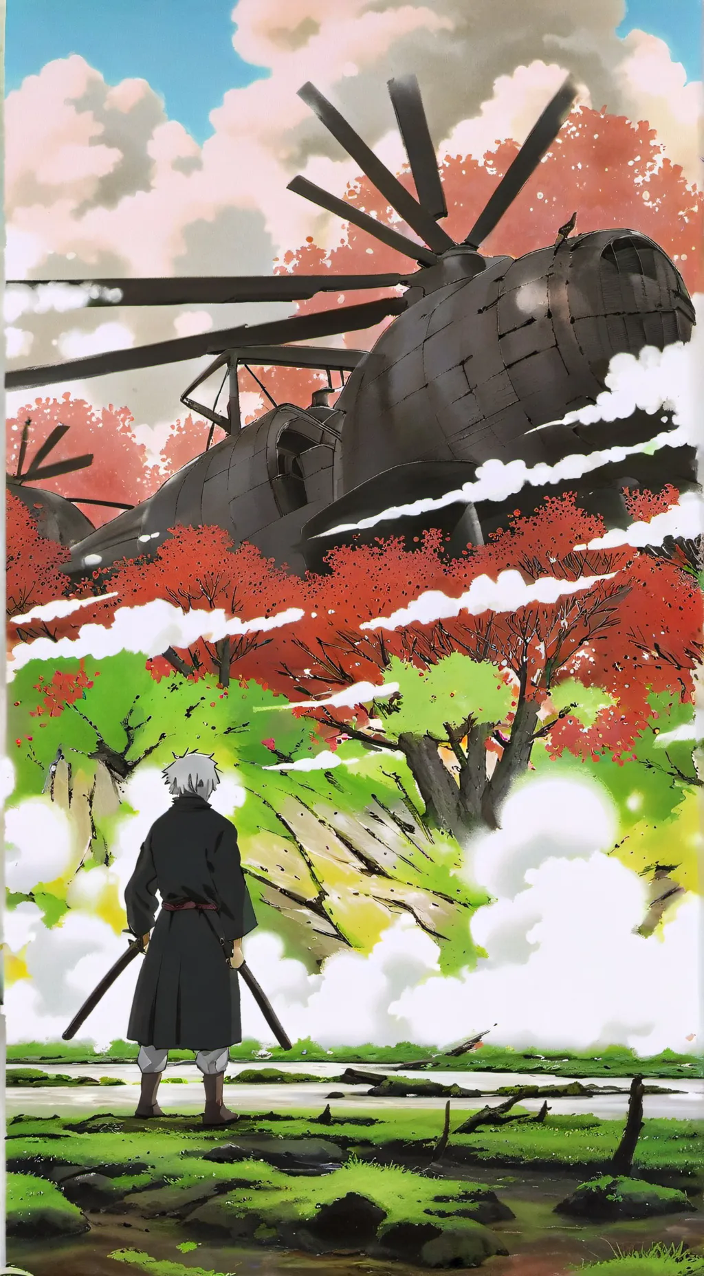 ai character: Murder Drones background