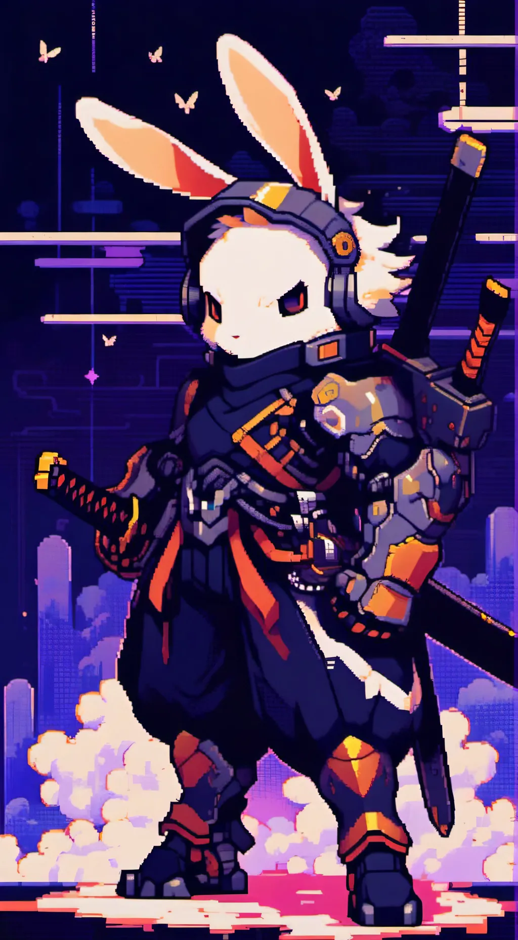 ai character: Кран-Сам background