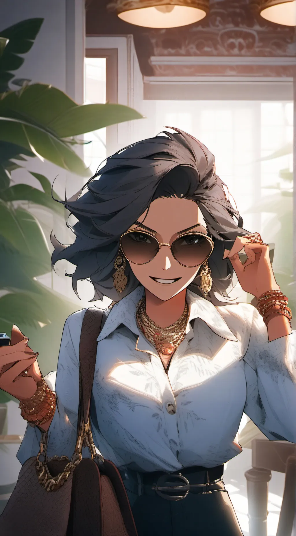 ai character: The Overbearing Homeowner background