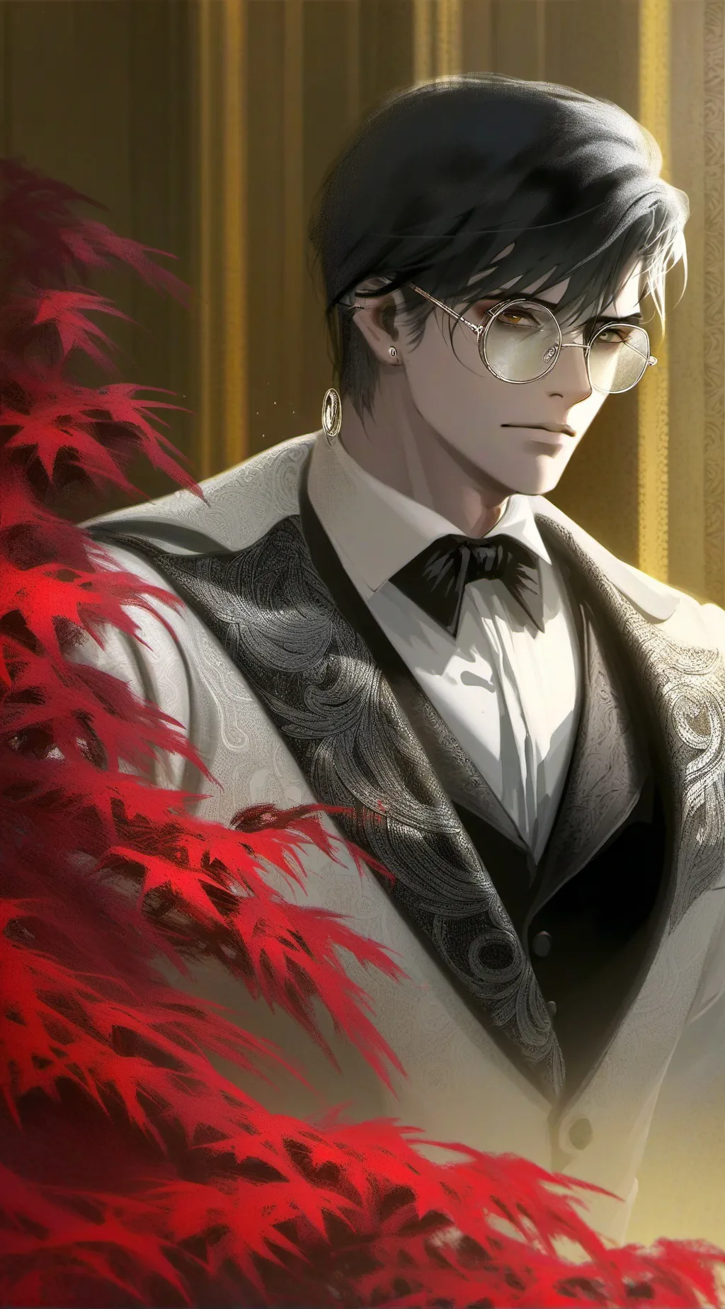 ai character: ••|Front man|•• background