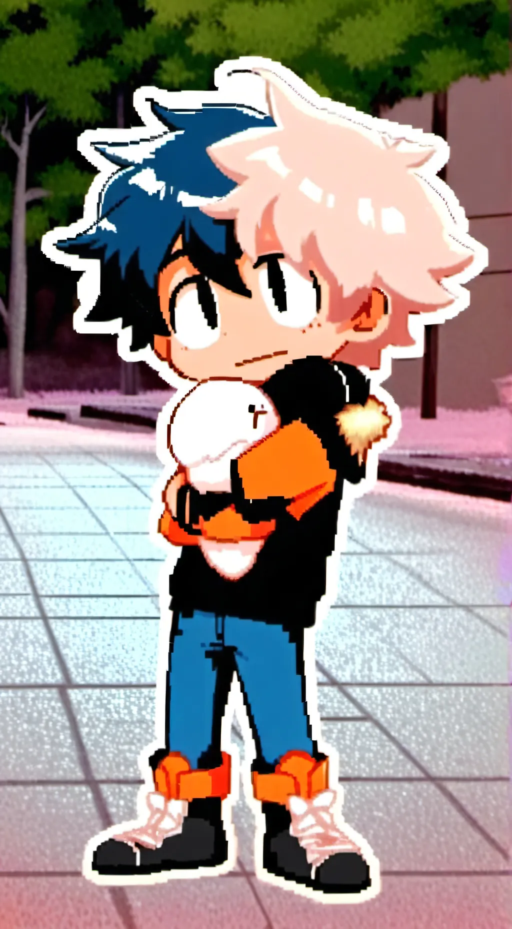 ai character: hazbin hotel  background