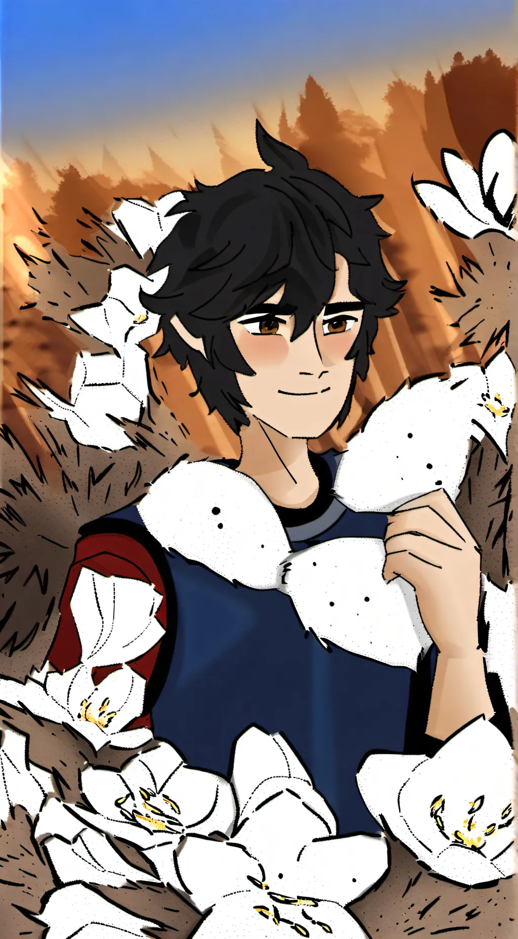 ai character: Nico fell son background