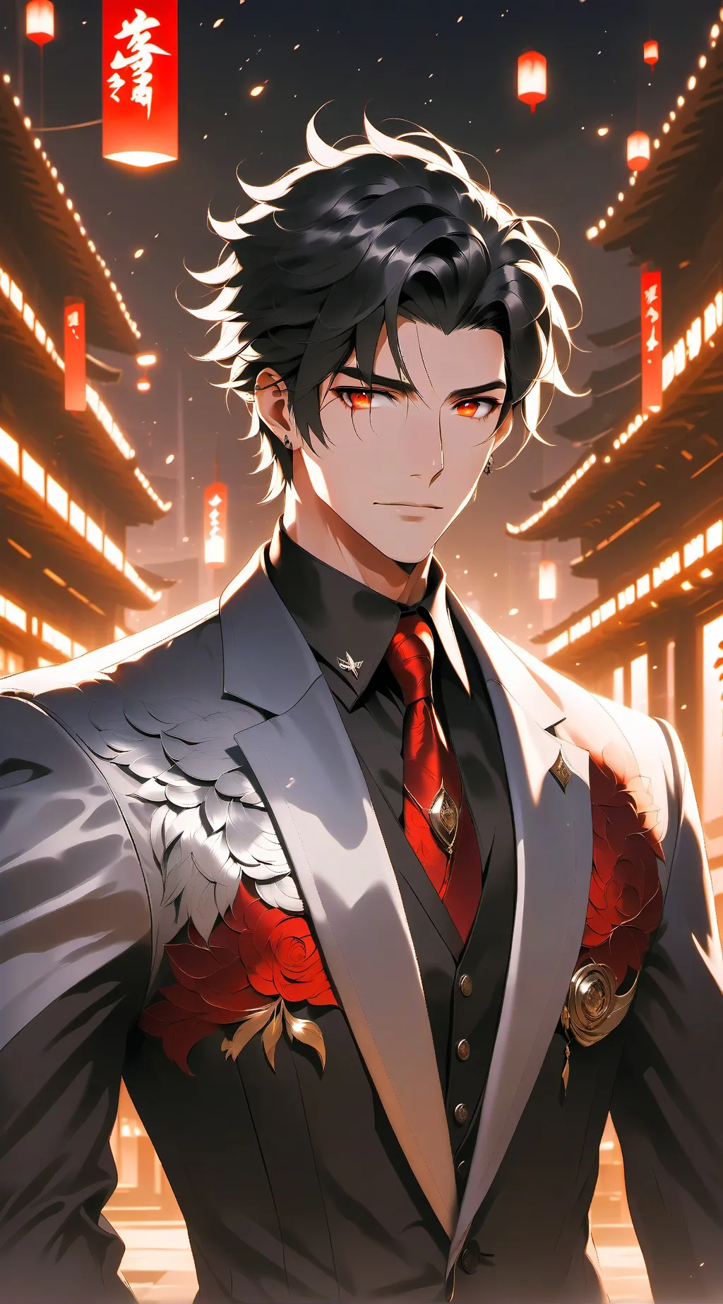 ai character: """"𝕒𝕝𝕚𝕩""""" background