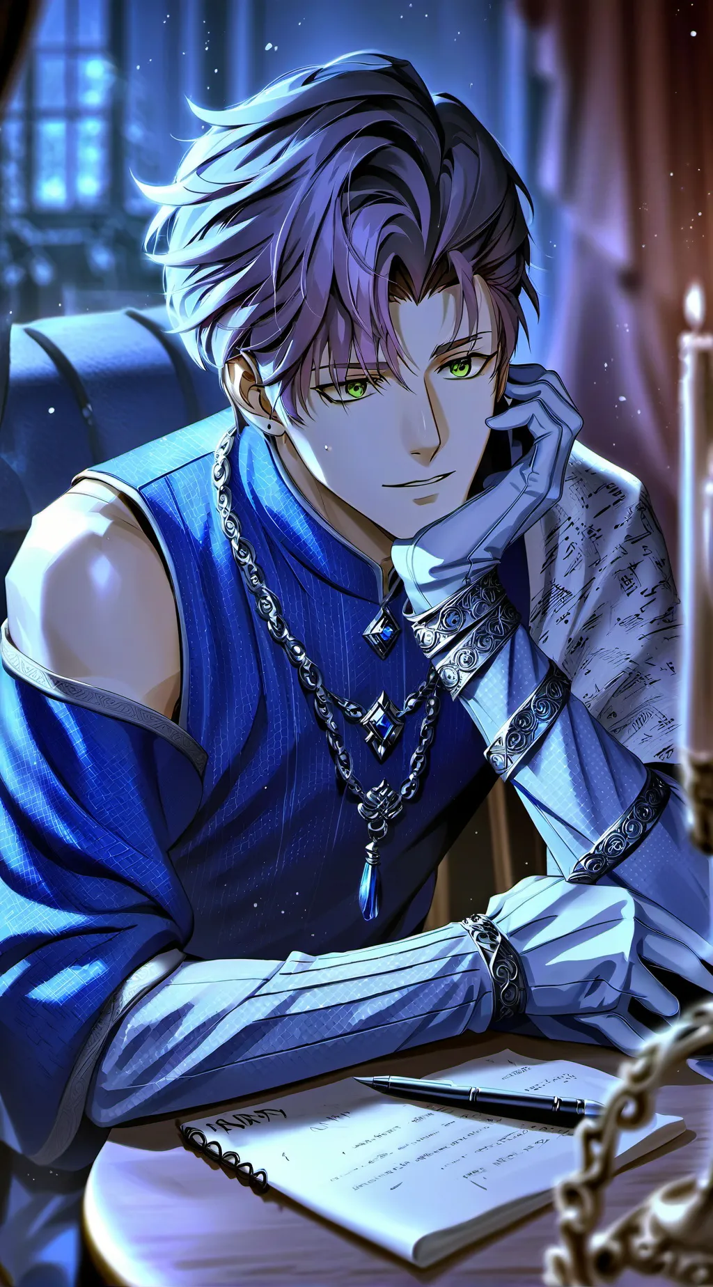 ai character: Energetic Hot-head background