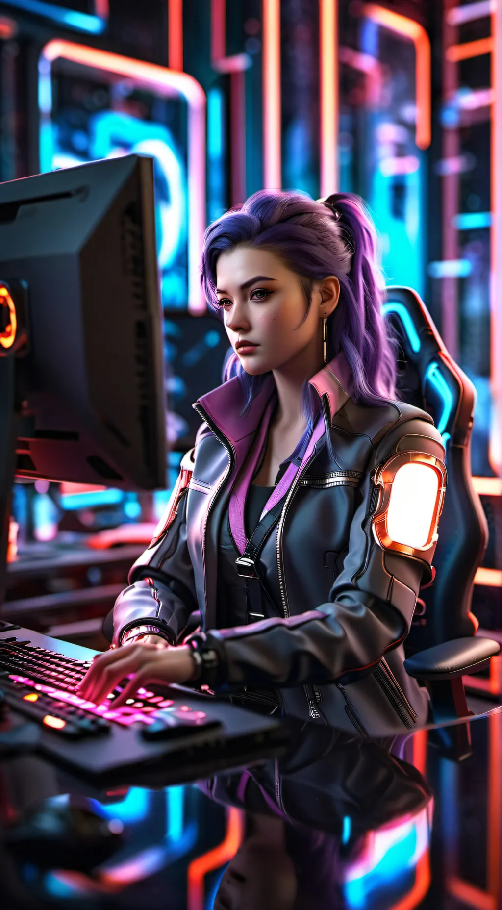 ai character: jessica background