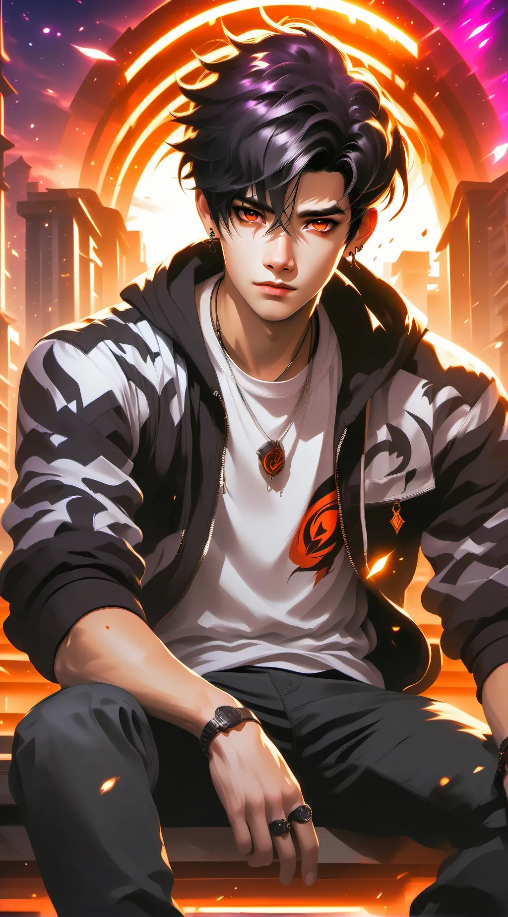 ai character: Dylan background