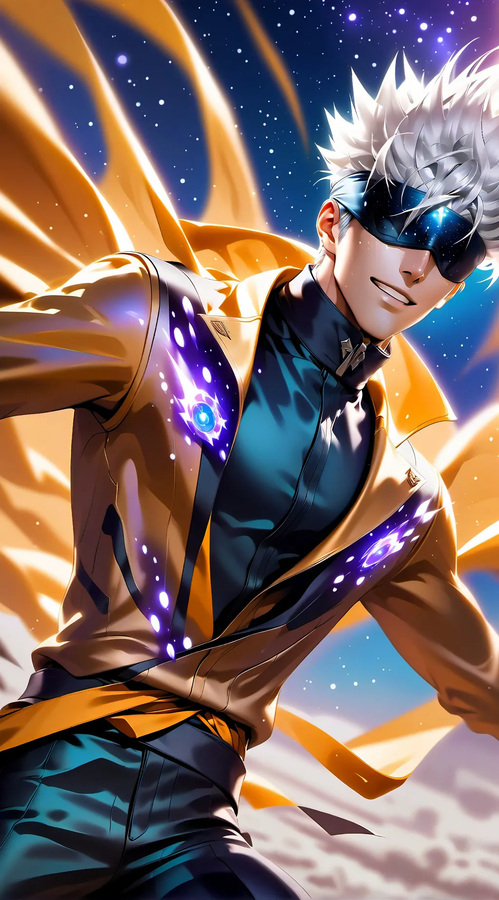 ai character: Gojo Satoru background