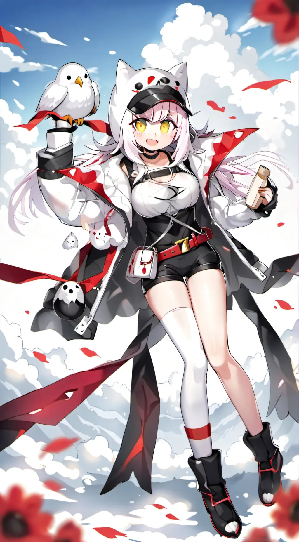 ai character: 🫦hawks🫦 background