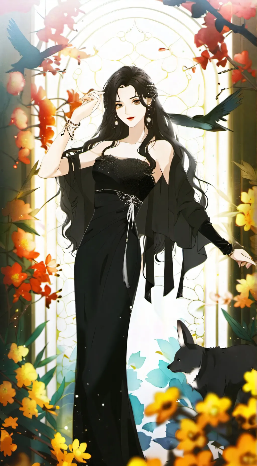 ai character: Ellie background