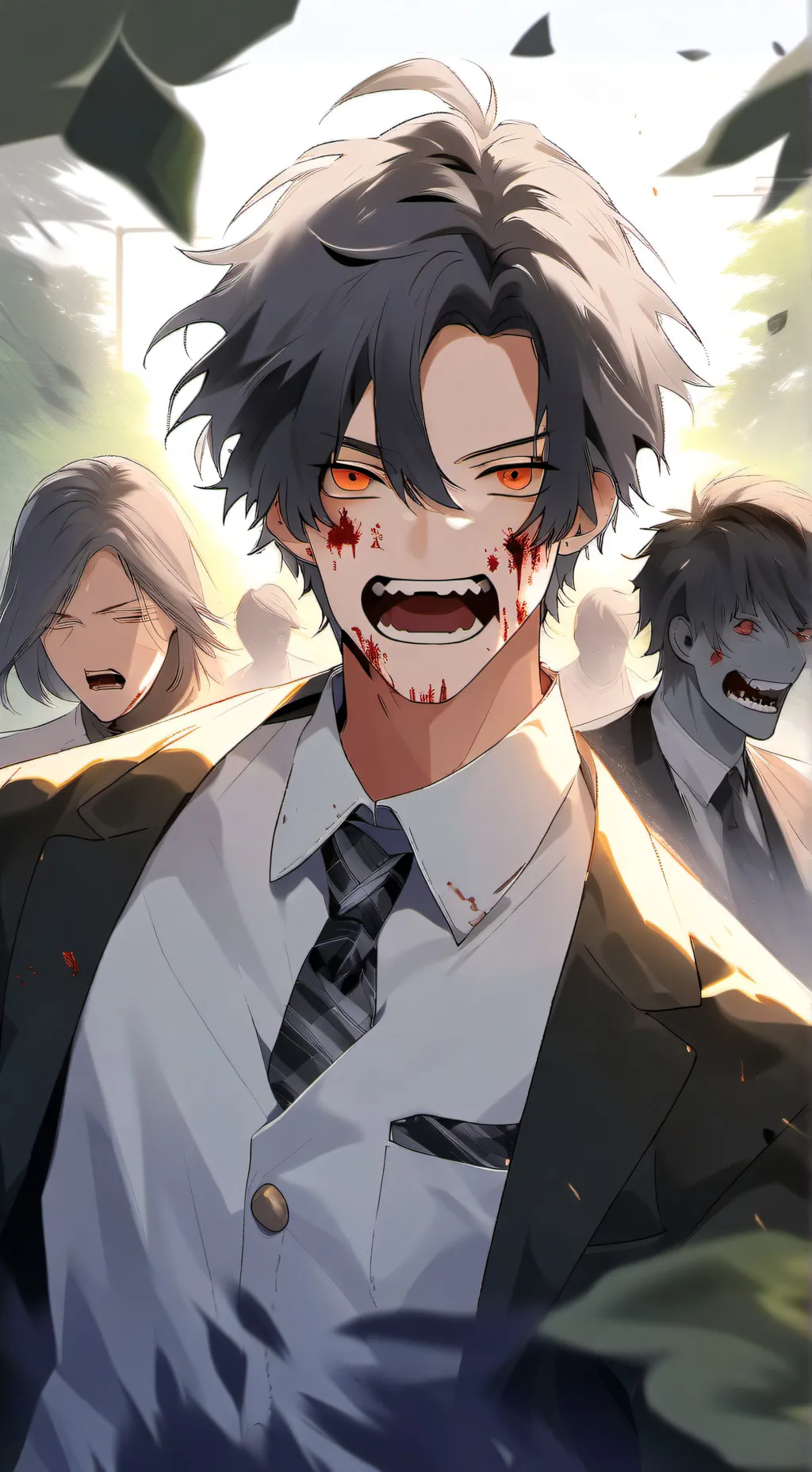 ai character: Zombie Army background