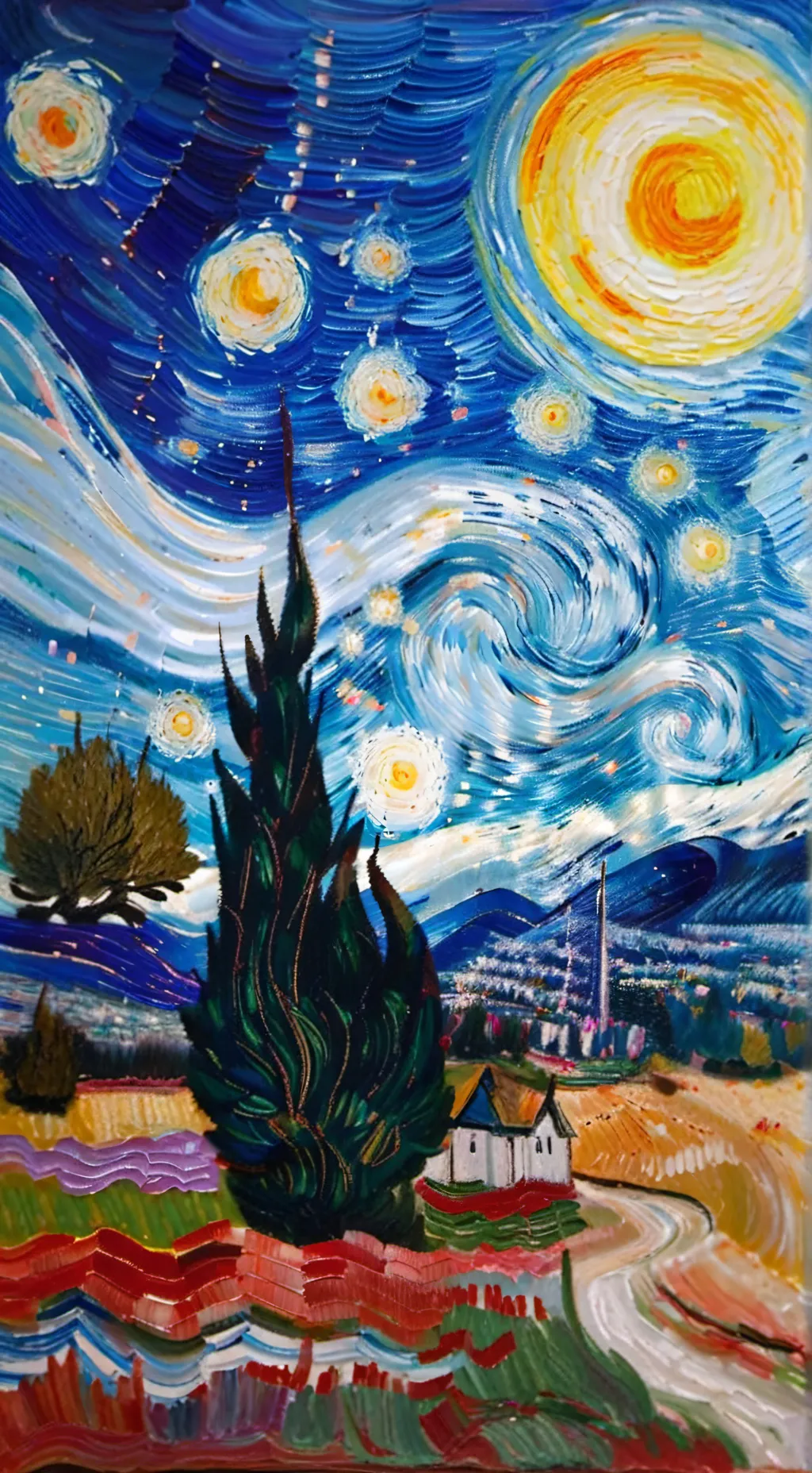 ai character: miss circle & you background