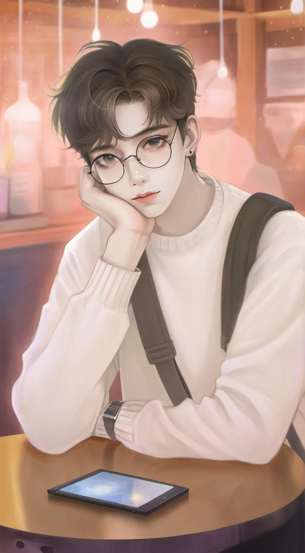 ai character: The Wi-Fi Wizard background