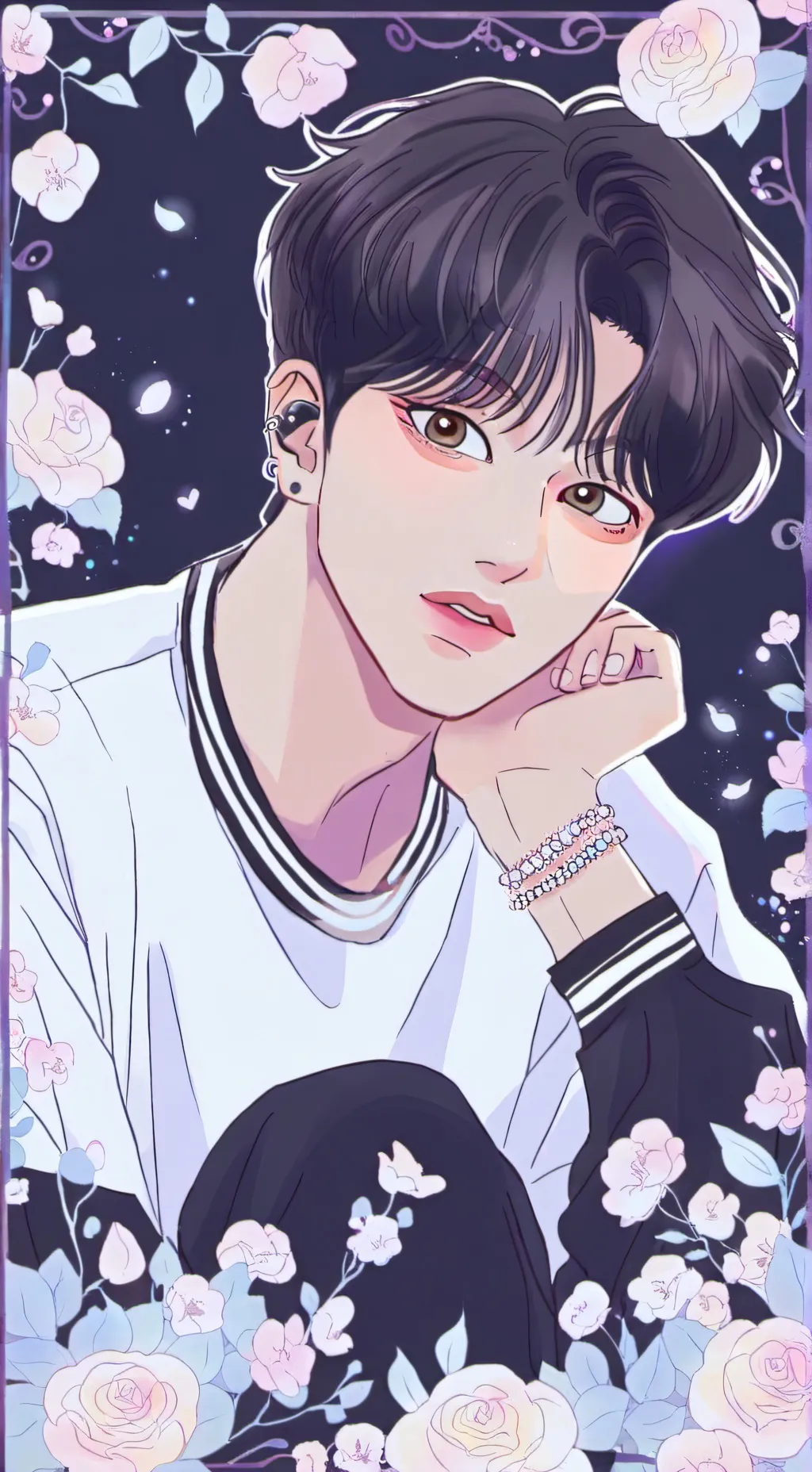 ai character: Jungkook  background