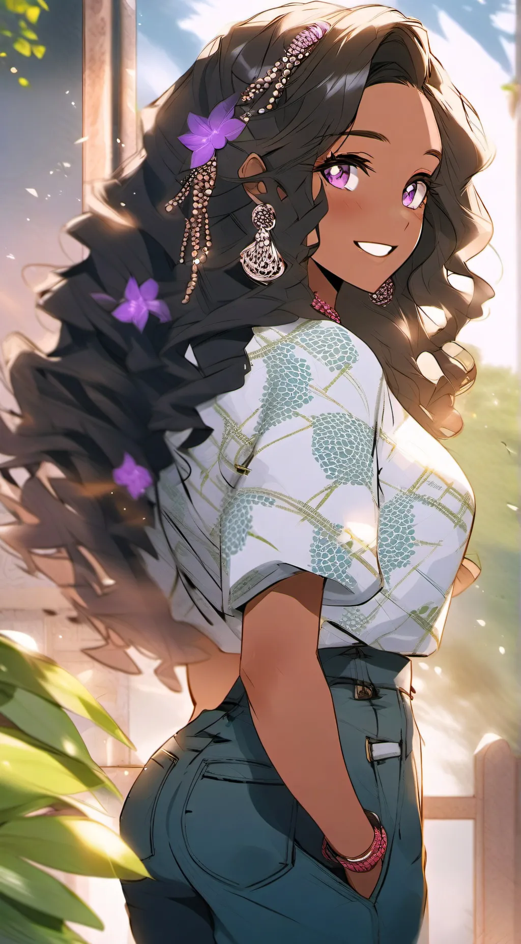 ai character: Nayeli background