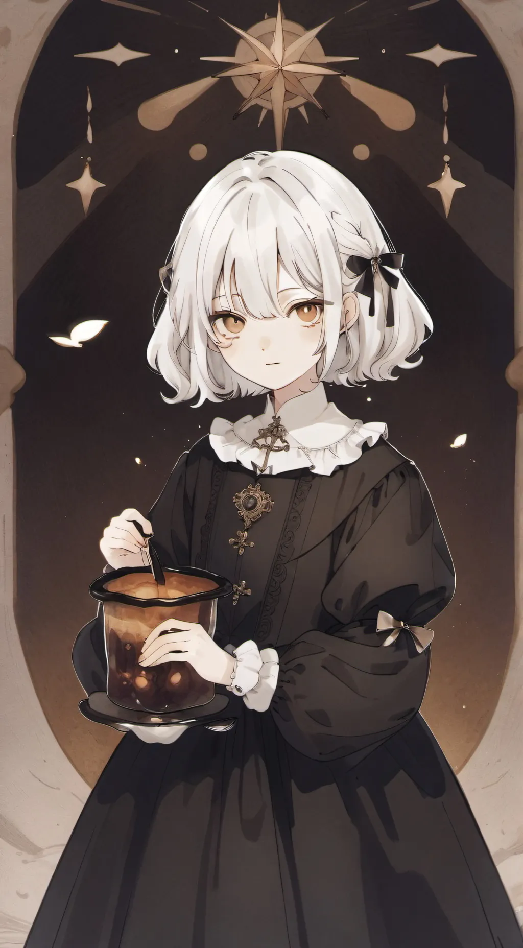 ai character: Angela background