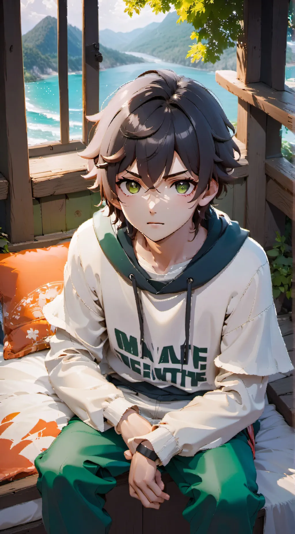 ai character: Zack background