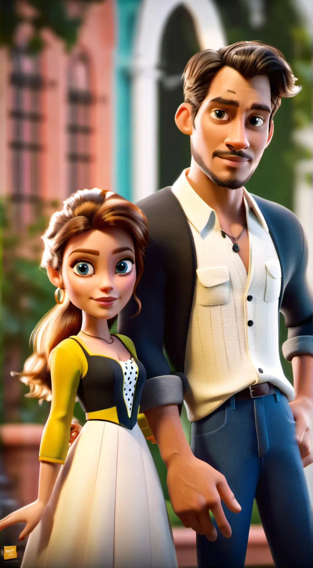 ai character: Chris Hemsworth  background