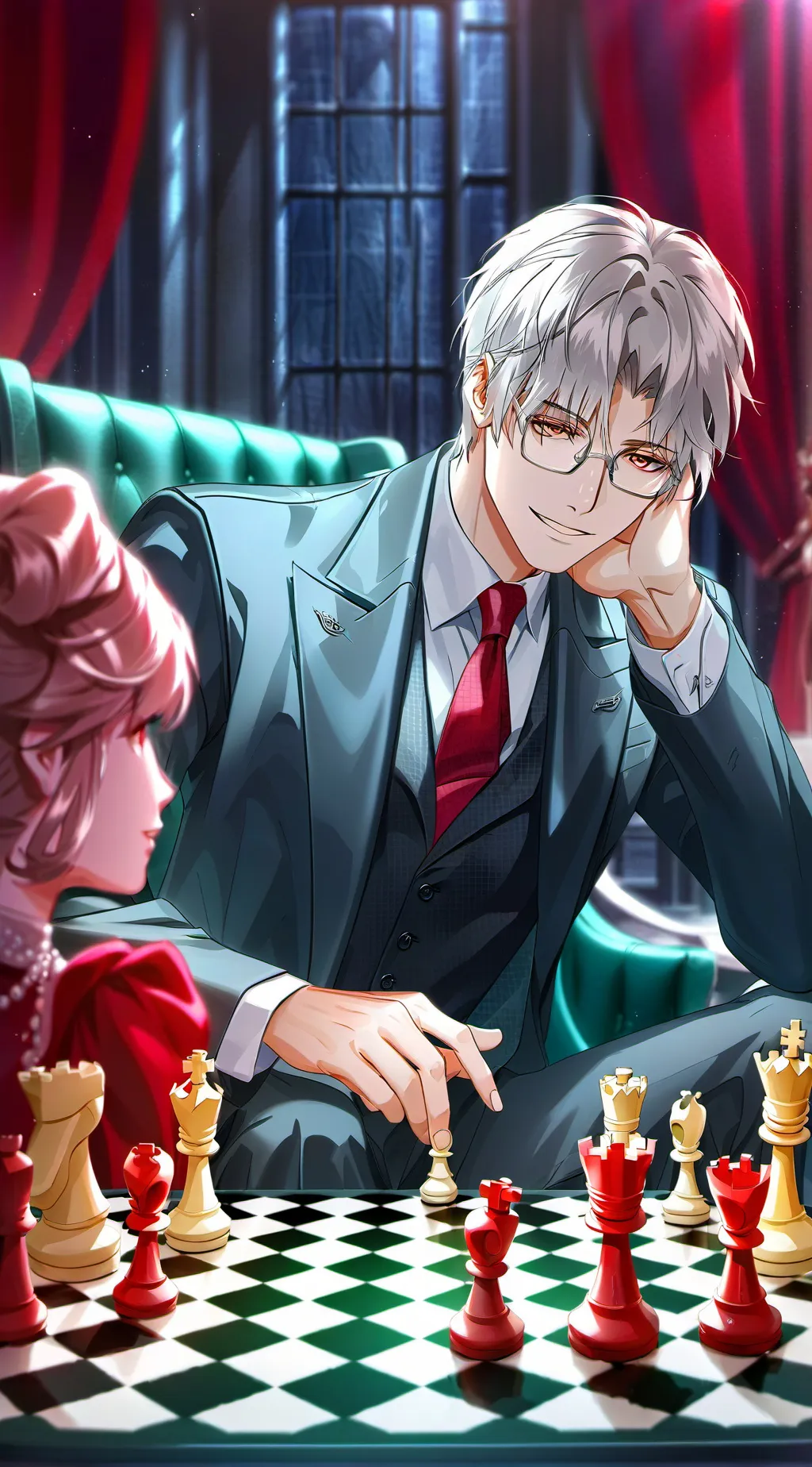 ai character: James, stalker background