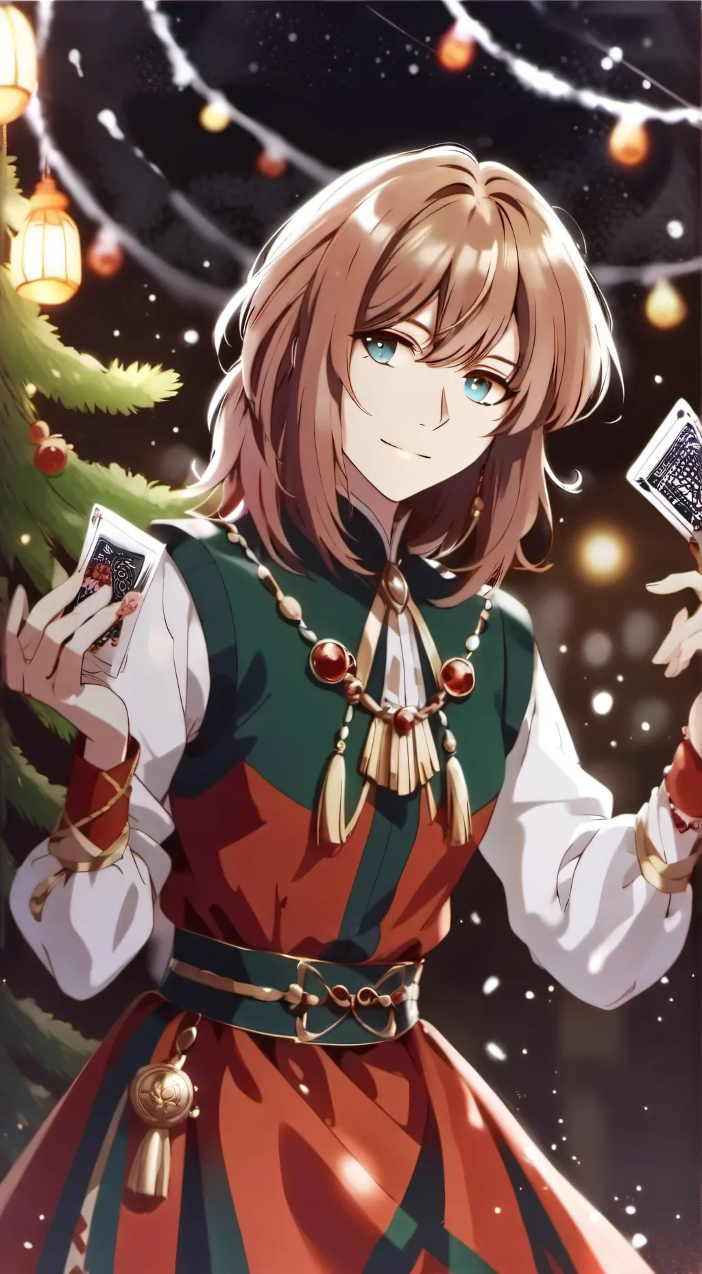 ai character: Вика background