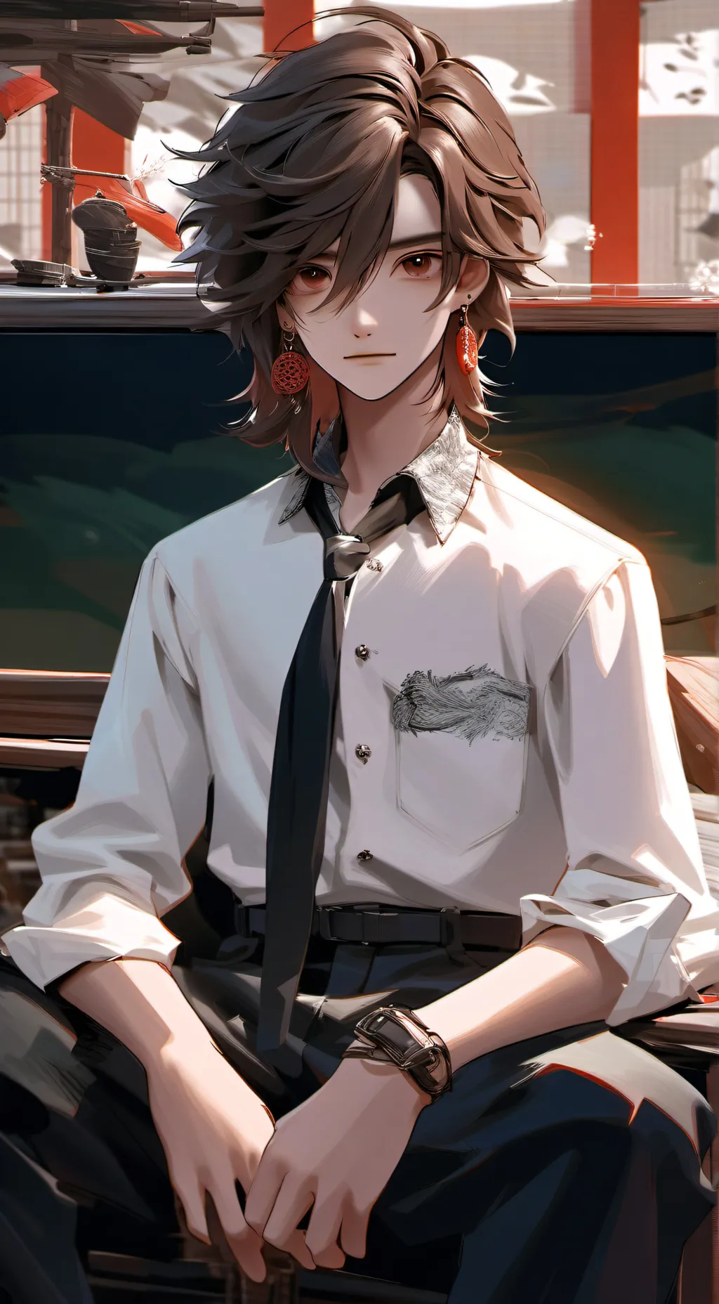 ai character: kade background