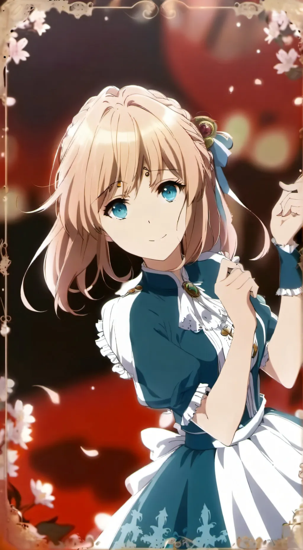 ai character: Сакура  background